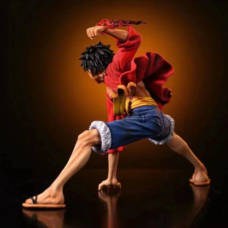 20cm One Piece Luffy Figures Monkey D. Luffy Battle Style