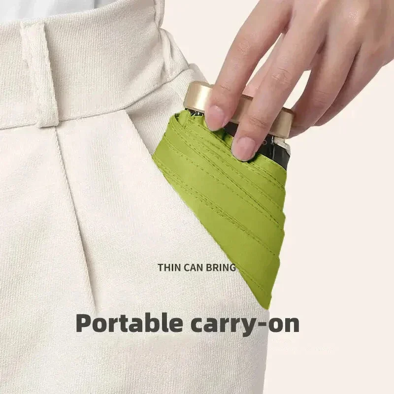 1Pc 55% Off Mini Sun Umbrella Pocket
