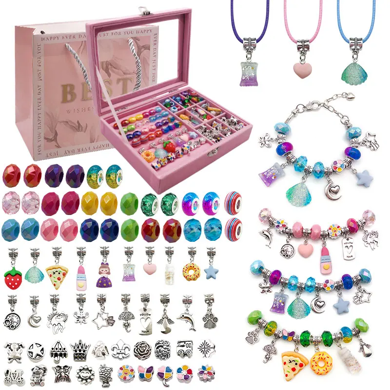 Charms DIY Bracelet Jewelry Making Kit