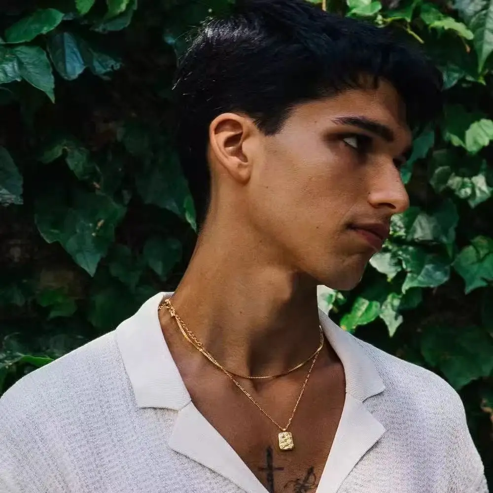 1.2mm Simple Stainless Steel Box Chain Necklace