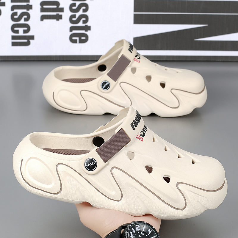 Men Sandals Slippers Outdoor Beach Comfortable Soft Clogs Design Mens