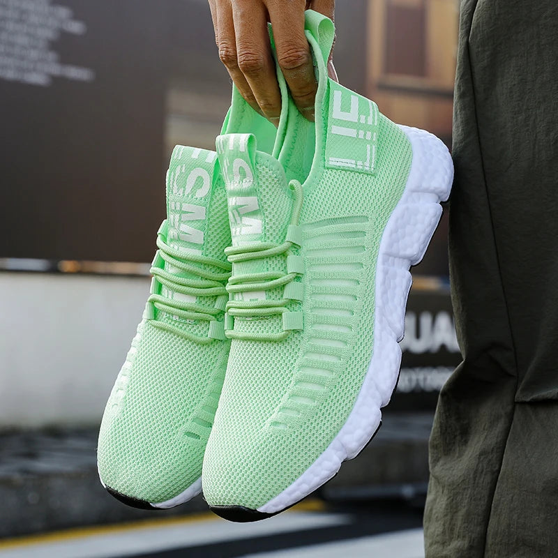 Men Casual Shoes Sneakers Breathable Athletic Lightweight Outdoor Running Sports