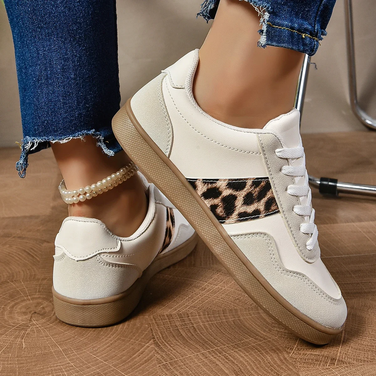 Leopard Women's Shoes Designer High Quality Sneaker