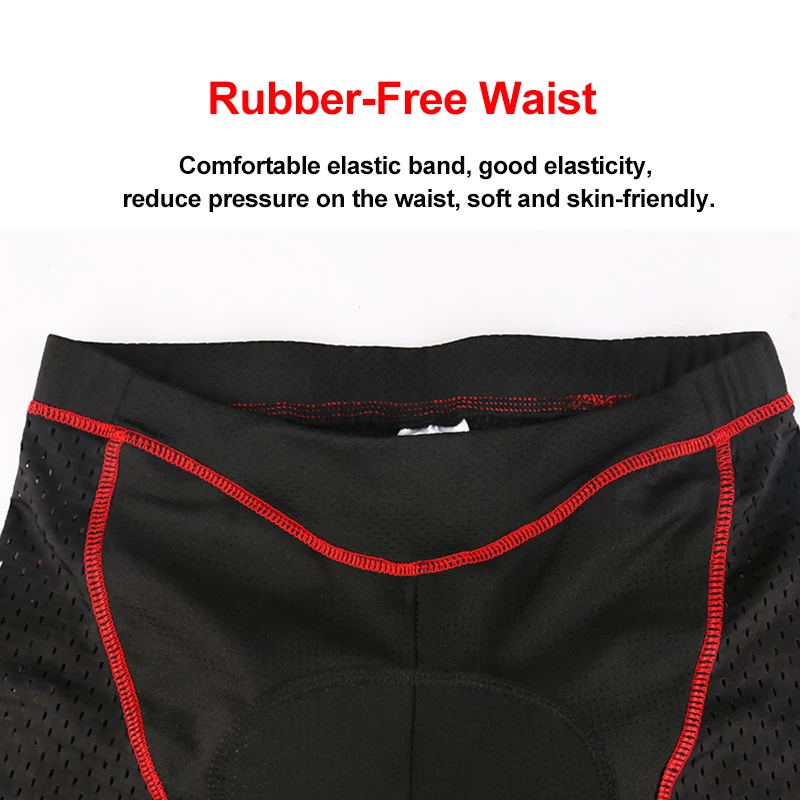 Men's Cycling Underwear Shorts 5D Gel Pad Breathable Non-Slip Bike Shorts