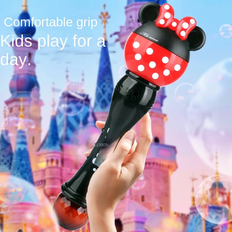 Mickey Cartoon New Bubble Machine Girl Magic Stick Toys