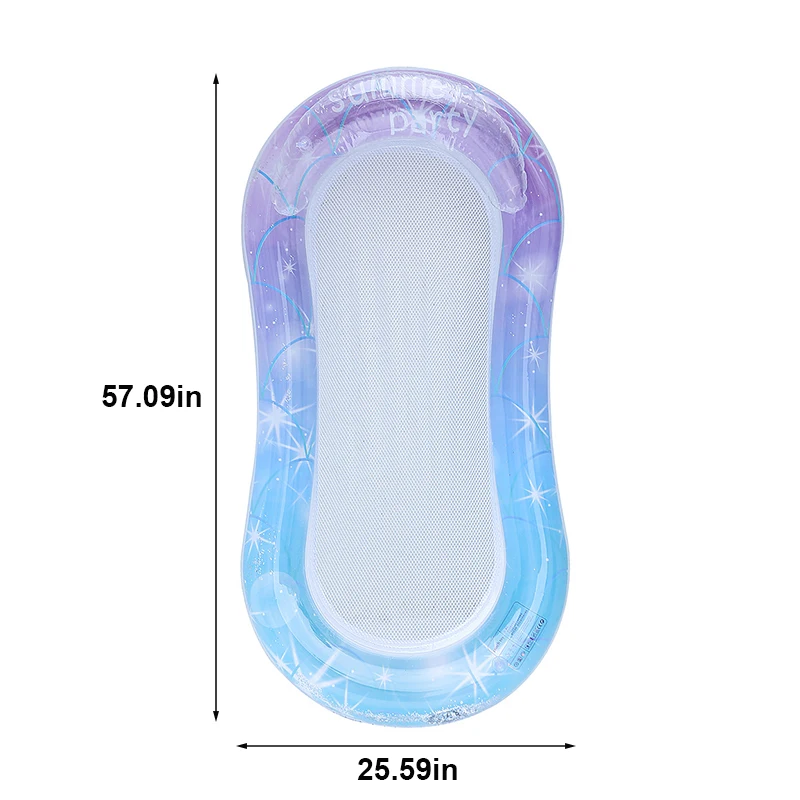 Inflatable Water Hammock Floats Bed