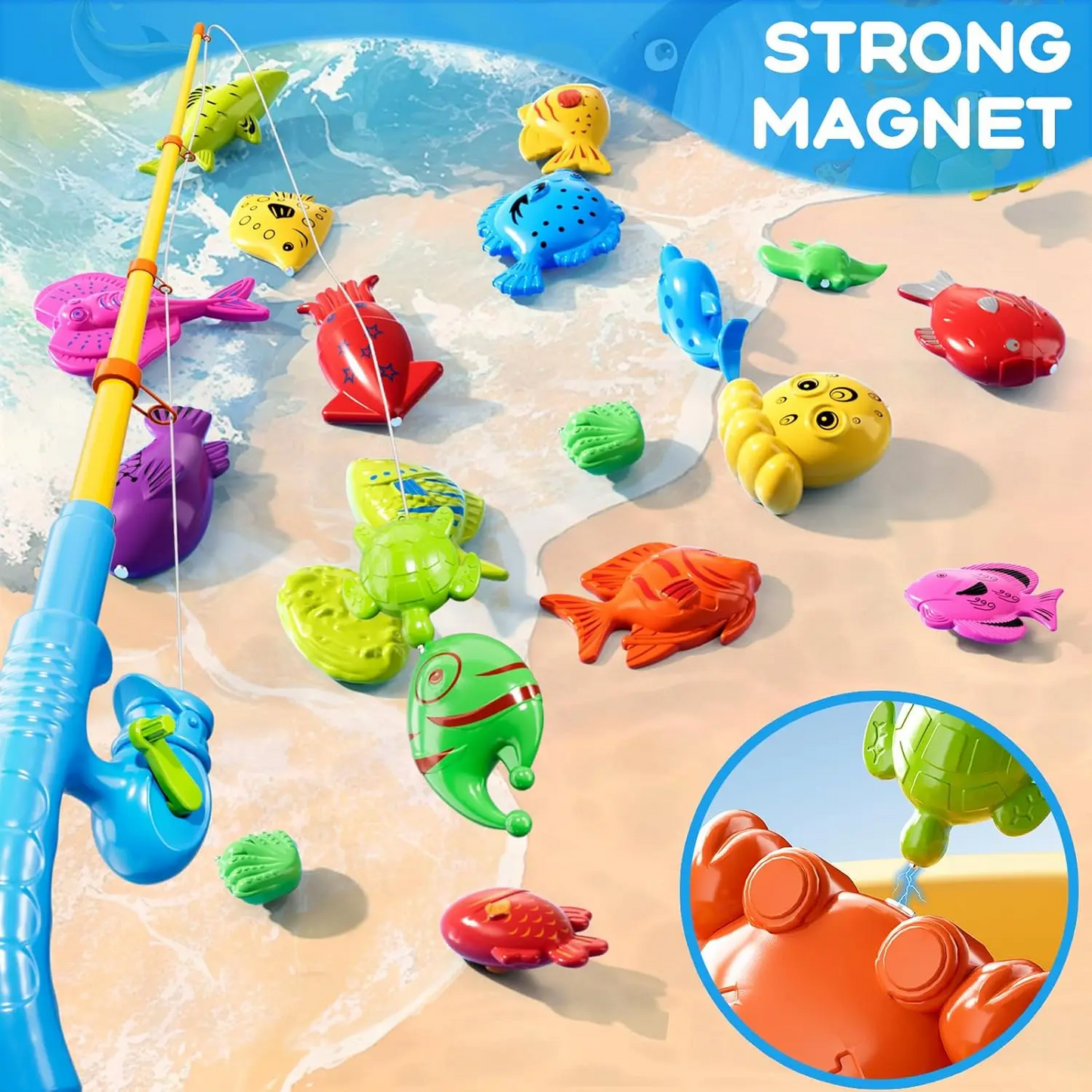 Children Bathtub Fishing Toy Swimming Bathing