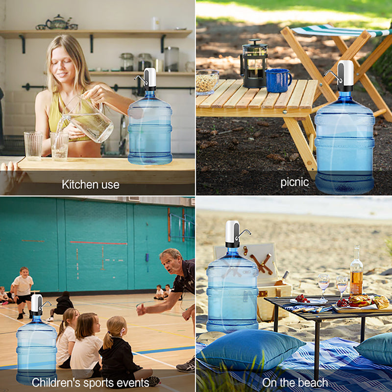 Portable Automatic Drinking Water Pump with Switch and USB Charging