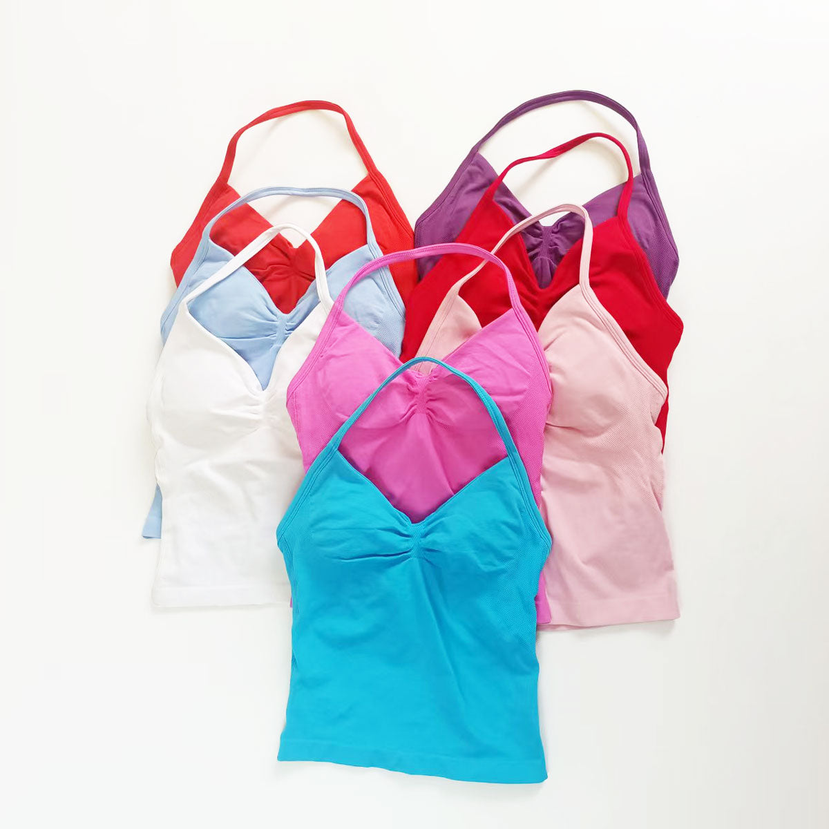 Strappy Top Sports Yoga Vest Women's Fitness Tank