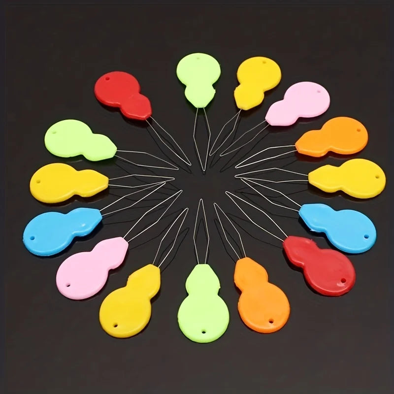 plastic needle thread - easy threading for hand sewing