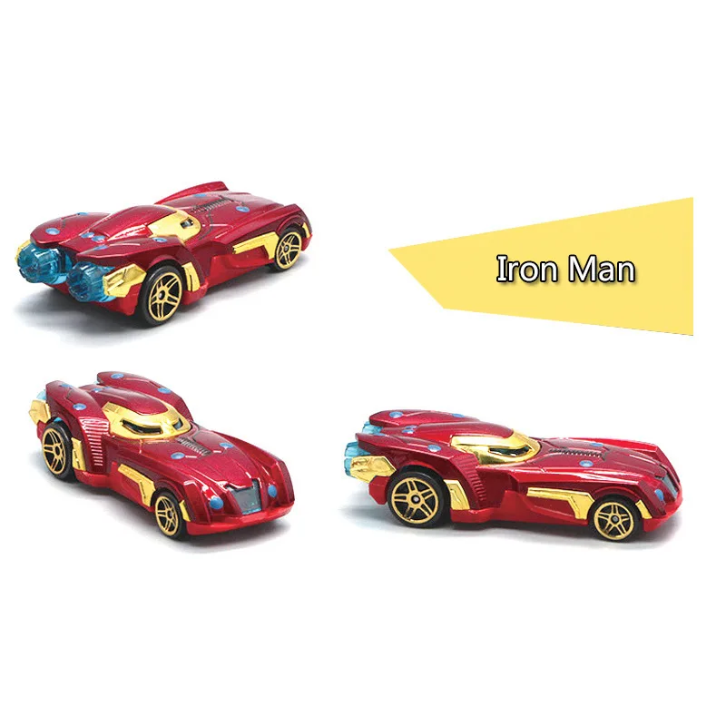 Disney Marvel Superhero Alloy Racing Car Set
