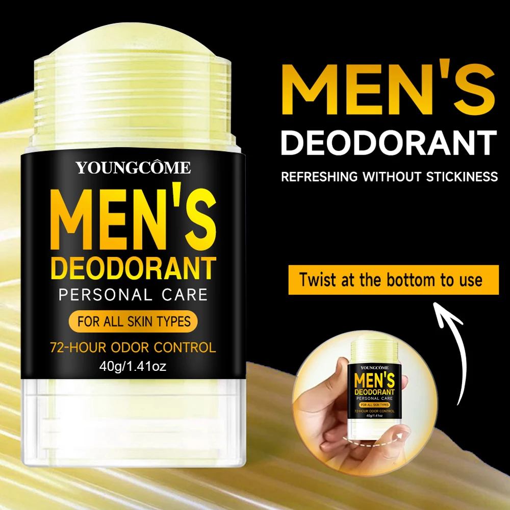 Men Sandalwood Deodorant Stick Anti Sweating