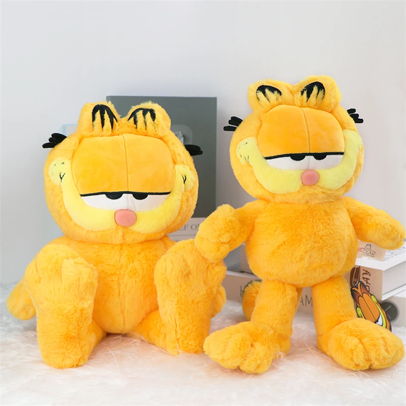 Kawaii Soft Plush Toys Cute Cartoon Garfield Cat Odie Stuffed Animals