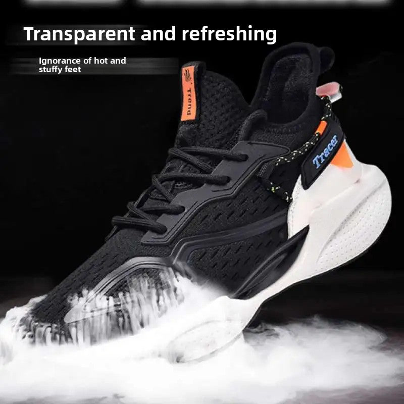 Spring Autumn Men's Casual Running Shoes Lightweight Shock