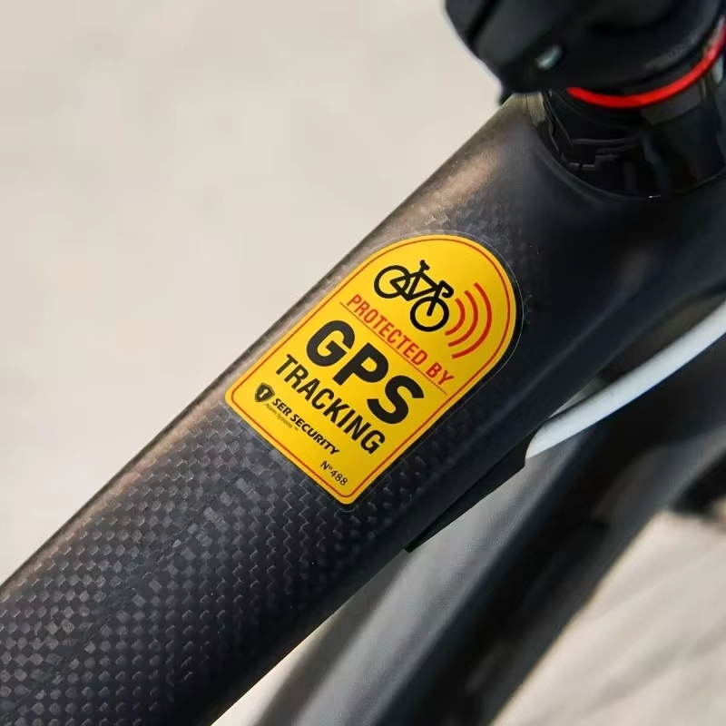 Bicycle GPS Sticker Scooter Motorcycle Anti-Theft Warning