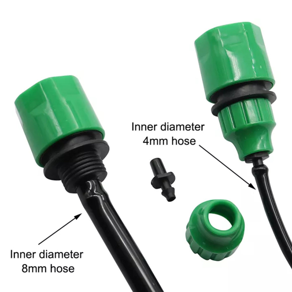 Plastic Garden Water Hose Quick Connector Irrigation Adapter