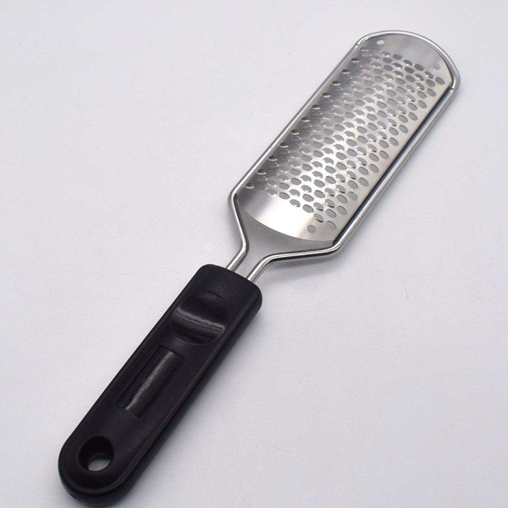 Foot Rasp File Pedicure Stainless Steel Brush Scrubber