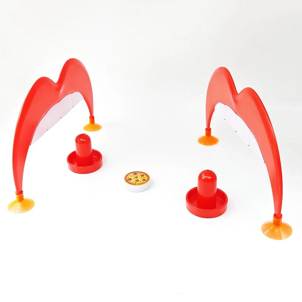 Desktop Pizza Ice Hockey Toy board Game