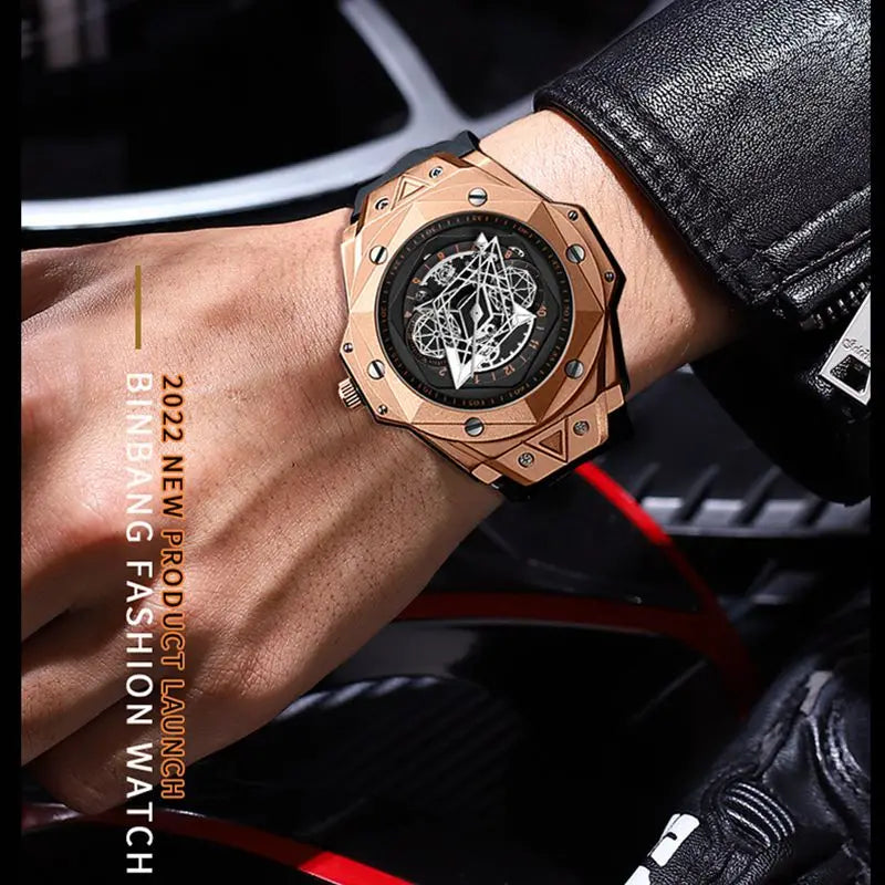 Men Watch Top Brand Luxury Sports Waterproof Quartz