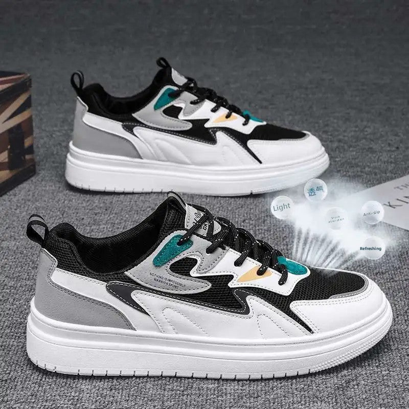 Men's Thick Bottom Sports Shoes Summer Trendy Dad Sneakers