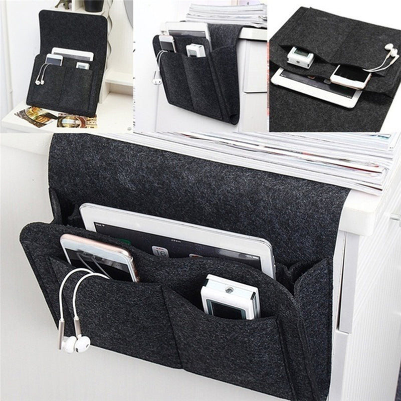 Felt Bedside Storage Bag Organizer