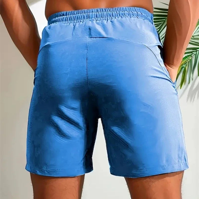 Summer Shorts Men Gym Sport Running Squat Fitness Workout Man Short