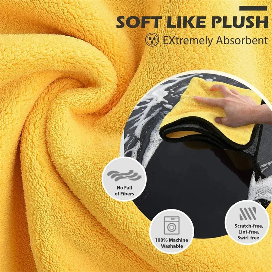 1pc Car Cleaning Cloth Professional Cleaning Car Wiping