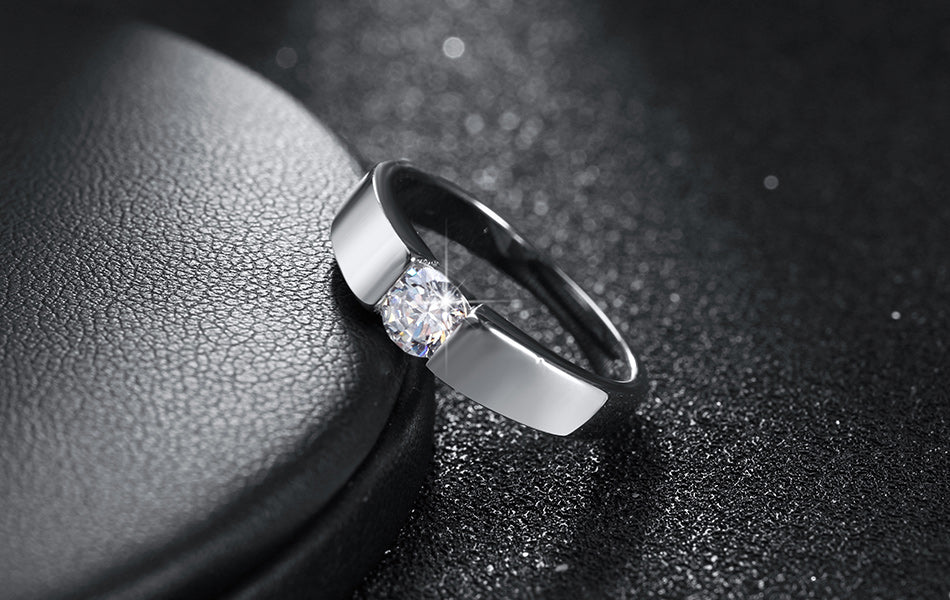 Charm 925 Sterling Silver Rings For Women