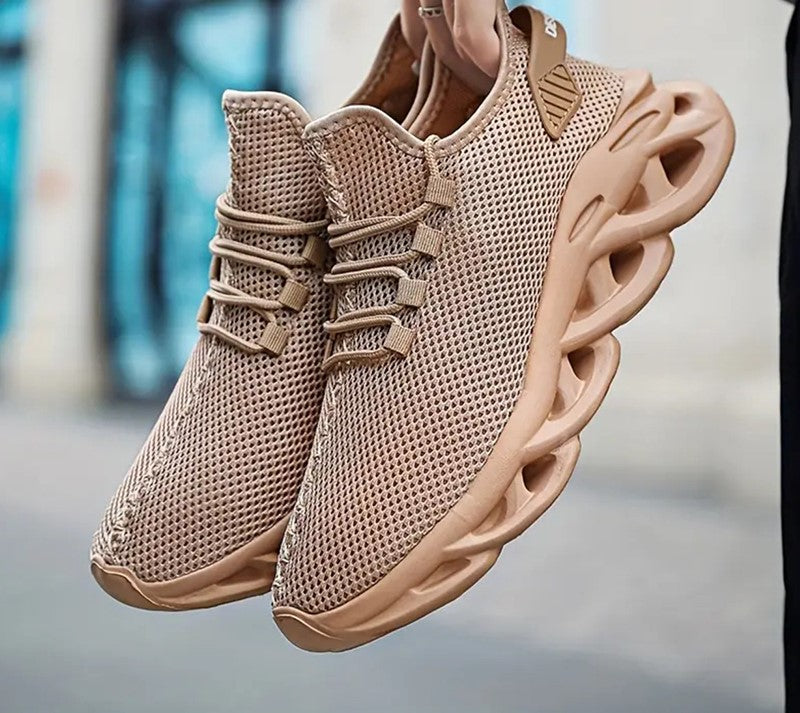 Men Sports Running Black Jogging Shoes Casual Sneakers