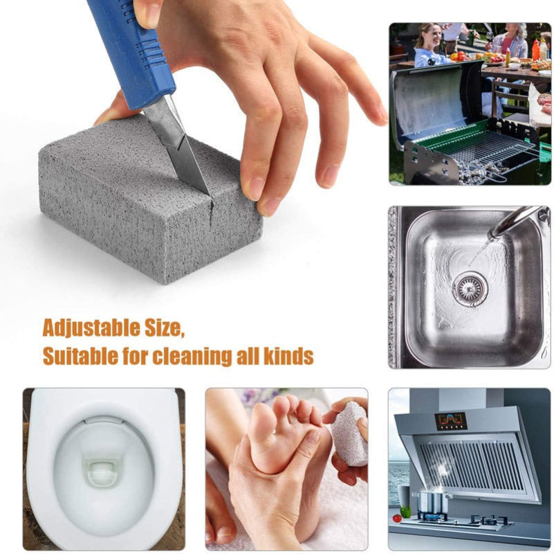 BBQ Grill Cleaning Brush Brick Block Barbecue Cleaning Stone