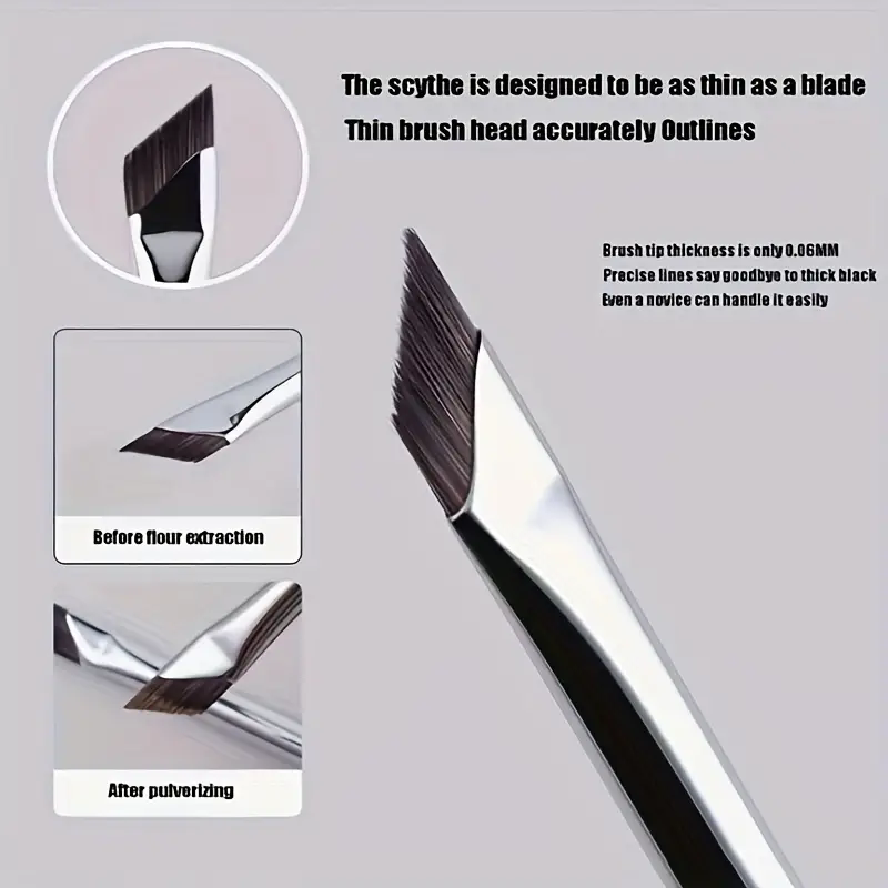 2/Pc Karsyn girl Upgrade Blade Eyeliner Brush Ultra Thin