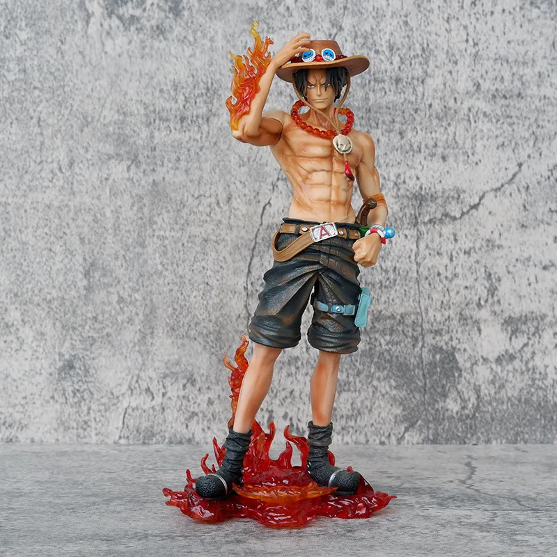 23cm Anime One Piece Figure Ace Action Figurine