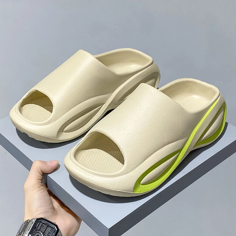 Fashion Men Slippers Indoor Outdoor Sandals Beach Soft