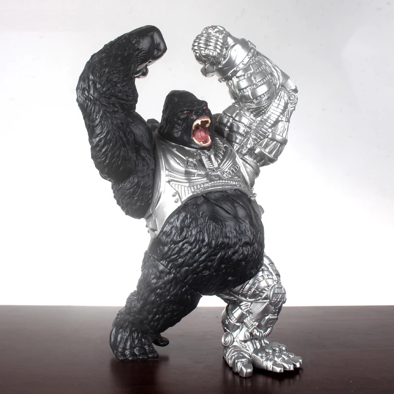 2024New Soft Rubber Mechanical King Kong Action Figure