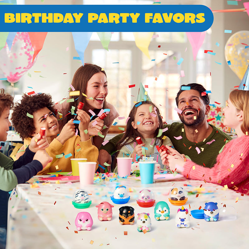 6PCS Kawaii Animal Squishy Stress Relief Soft Toys