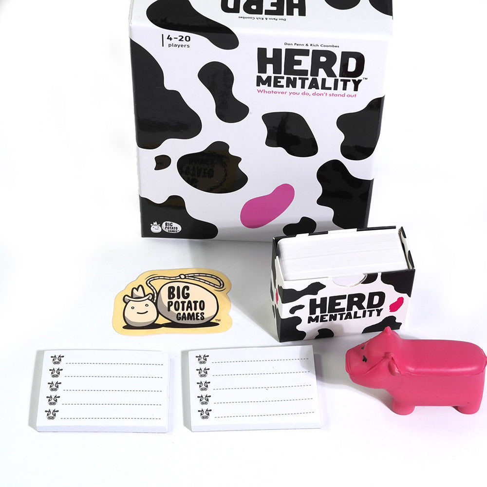 Herd Mentality and Moovies Edition Board Game