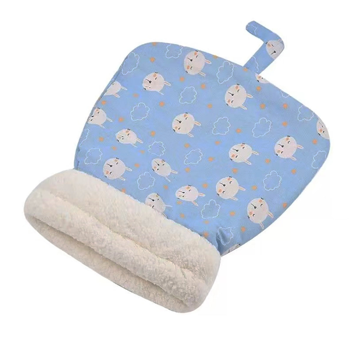 Cat Sleeping Bag Soft Cuddly Fluffy Feel Thickened Pet Pocket Type Quilt Bed