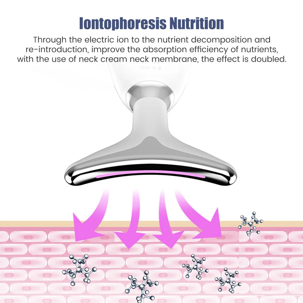 Face Neck Lift Beauty Device EMS Facial Massager