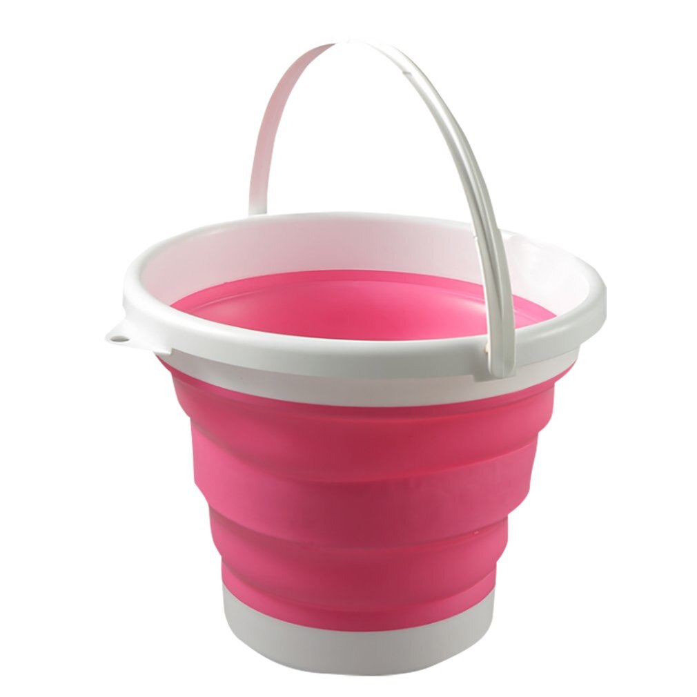 3L Collapsible Bucket Portable Folding Water Bucket Car Washing