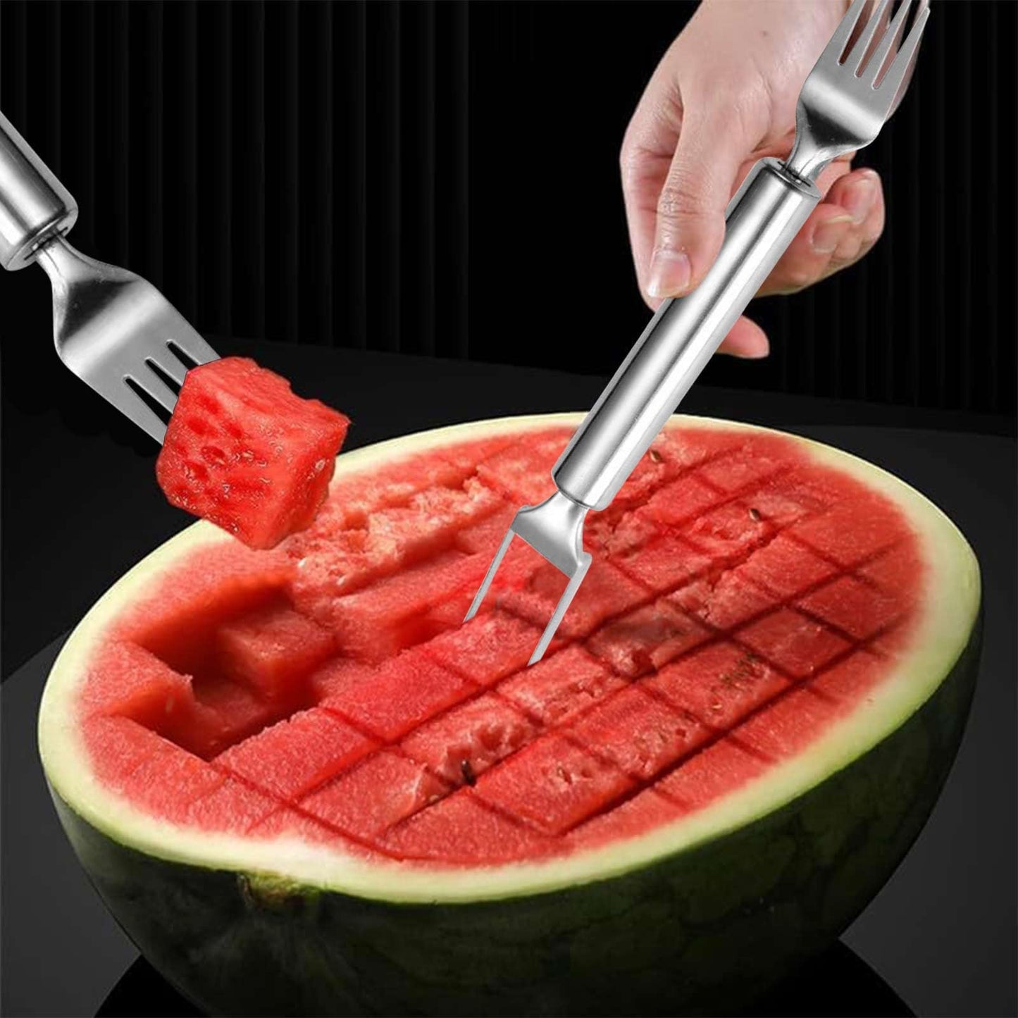 Newest Watermelon Slicer Tool Stainless Steel Fruit Cutter