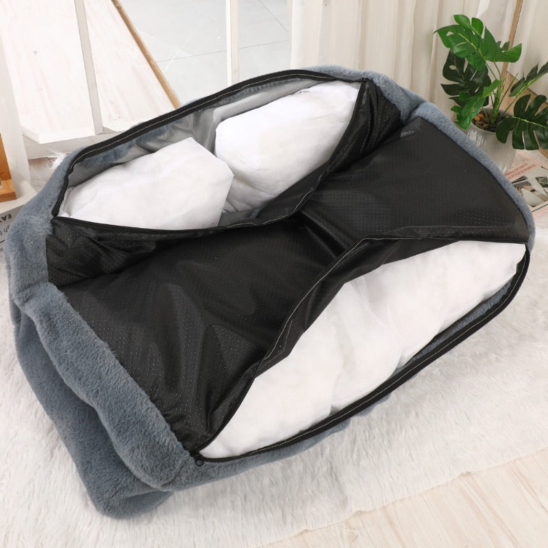 Cat Bed Sofa Winter Warm Plush Pet Bed