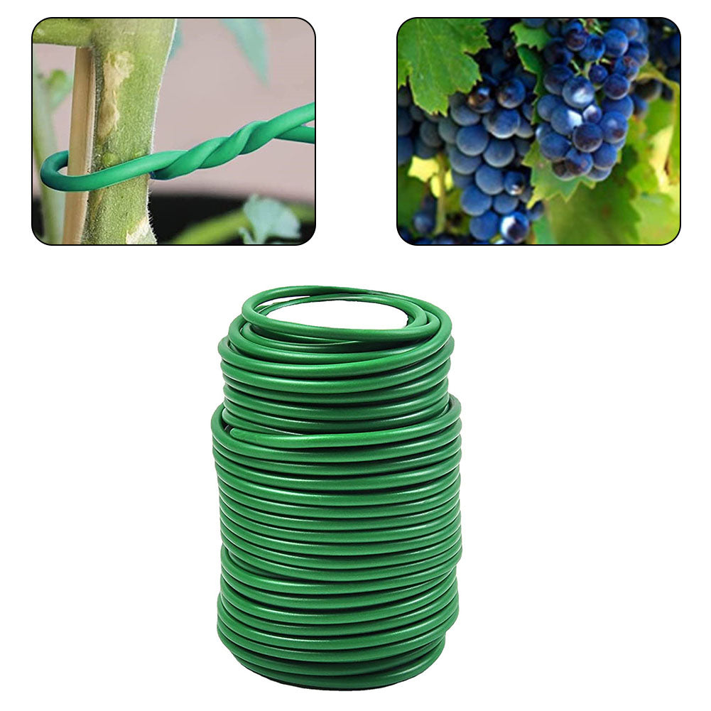 Gardening Cable Ties Plant Twine Green Flexible