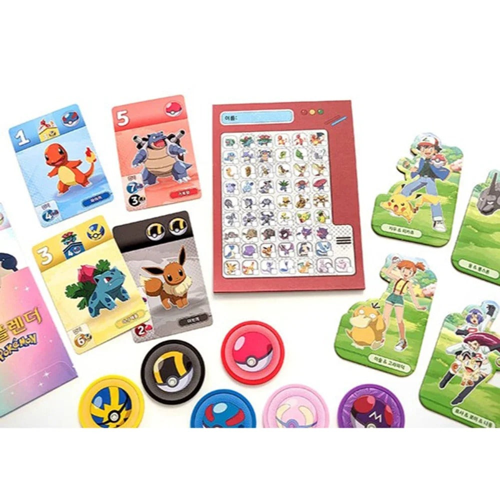 Pokémon Edition Board Game Korean Version