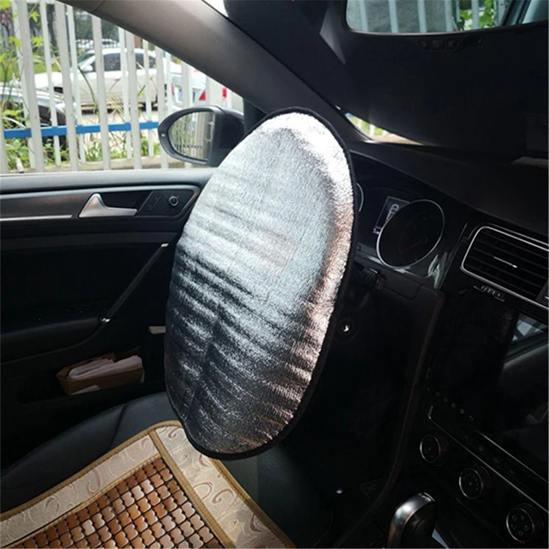 Thicken Car Steering Wheel Cover Sun Shade