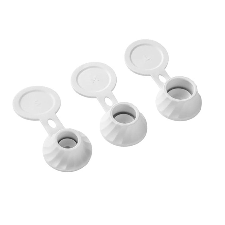 Bottle Emptying Caps, 3/6pcs Adapters Transfer Connector
