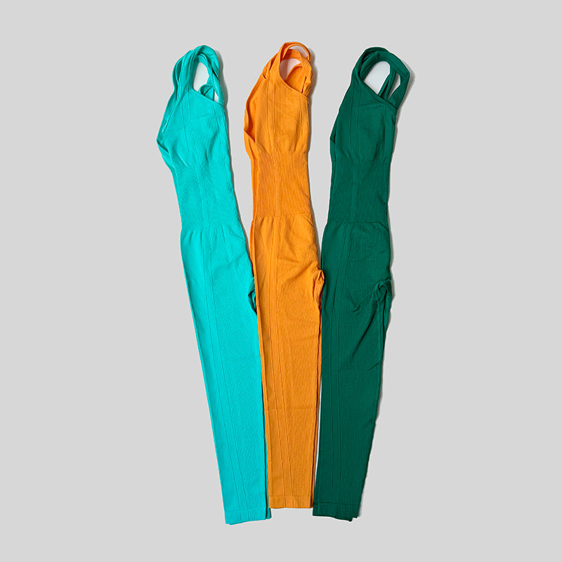 Jumpsuit Women's Fitness Suit Yoga Sets Sports For Woman Tracksuit