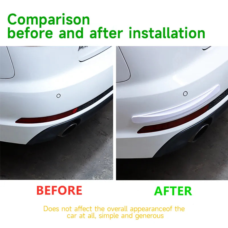 2pcs Car Bumper Protector Strip Guard Corner