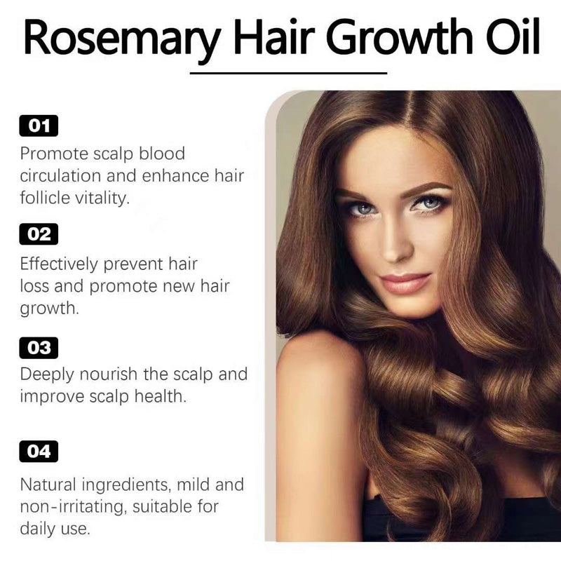 60ml Rosemary Dense Hair Essential Oil