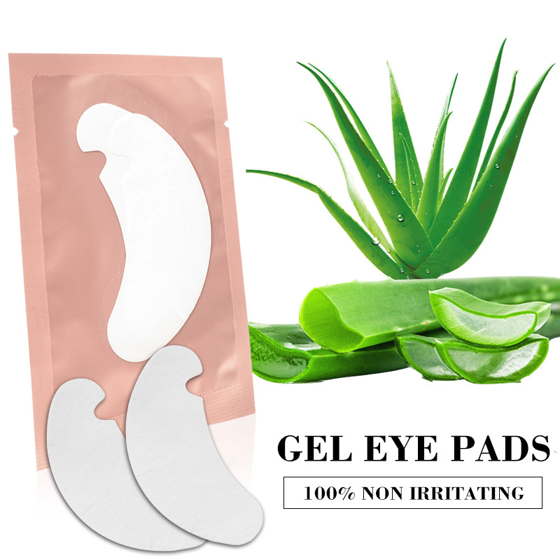 50pairs Eye Pads For Eyelash Extension Hydrogel Patches For Eyelashes