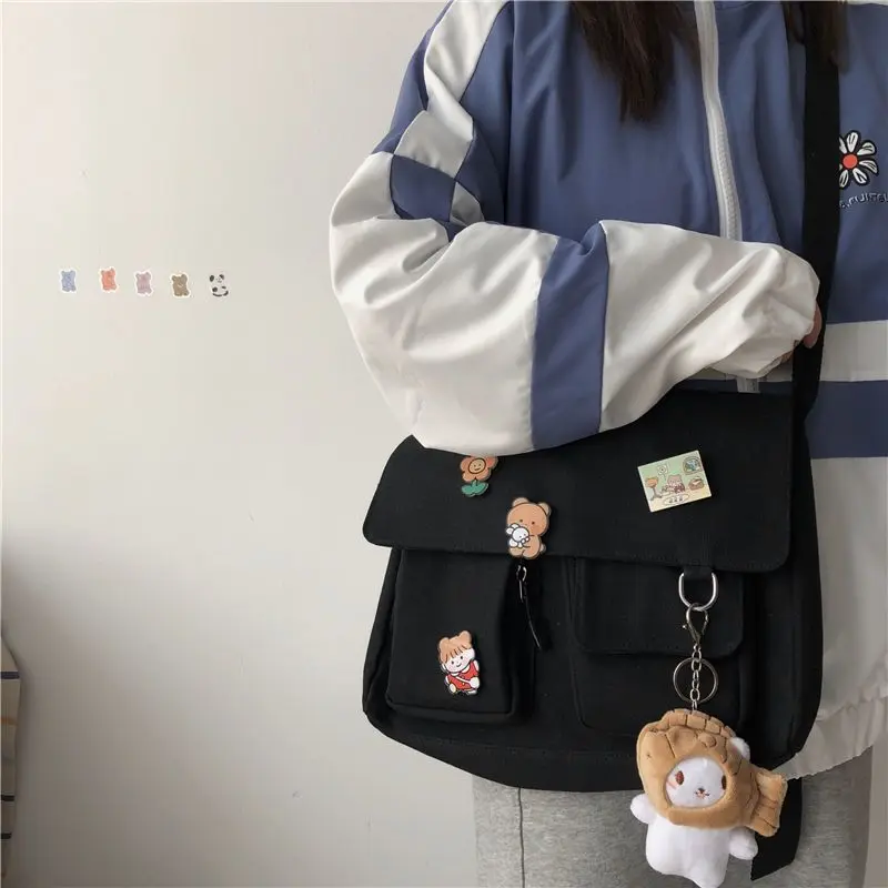 Japanese Harajuku Cute Retro Girl Messenger Shoulder Bag